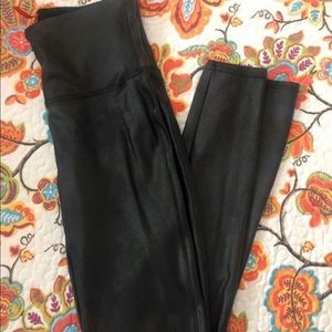 Spanx Leather Leggings